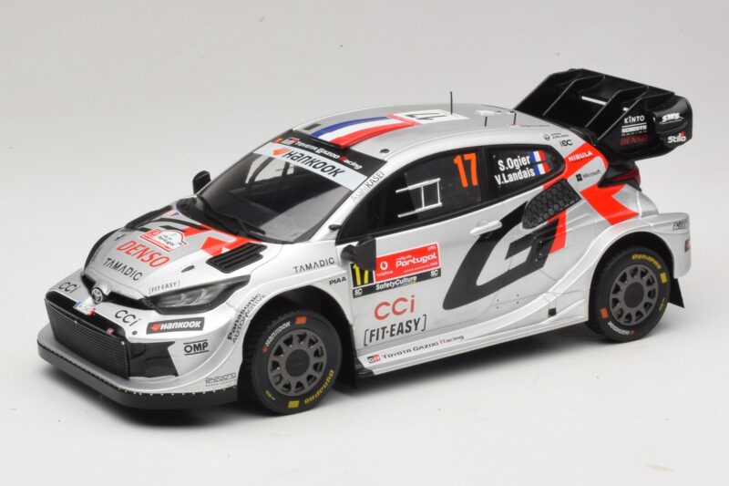 Toyota GR Yaris Rally1 #17 S. Ogier / V. Landais Rally Portugal Winner 2025 IXO 1:18 18RMC250A Metalli