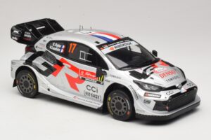 Toyota GR Yaris Rally1 #17 S. Ogier / V. Landais Rally Portugal Winner 2025 IXO 1:18 18RMC250A Metalli — kuva 4 / 6