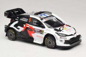 Toyota GR Yaris Rally1 #5 S. Pajari / E. Malkonen Rally Kenya 2025 IXO 1:18 18RMC246 Metalli — kuva 4 / 6