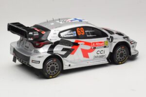 Toyota GR Yaris Rally1 #69 K. Rovanpera / J. Halttunen Rally Portugal 2025 IXO 1:18 18RMC250B Metalli — kuva 2 / 6