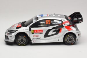 Toyota GR Yaris Rally1 #69 K. Rovanpera / J. Halttunen Rally Portugal 2025 IXO 1:18 18RMC250B Metalli — kuva 3 / 6