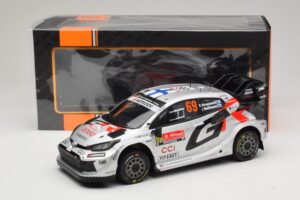 Toyota GR Yaris Rally1 #69 K. Rovanpera / J. Halttunen Rally Portugal 2025 IXO 1:18 18RMC250B Metalli — kuva 6 / 6