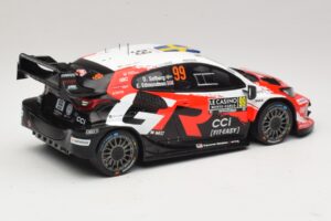 Toyota GR Yaris Rally1 #99 O. Solberg / E. Edmondson Rally Monte Carlo Winner 2026 IXO 1:18 18RMC269A Metalli — kuva 2 / 6