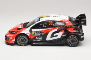 Toyota GR Yaris Rally1 #99 O. Solberg / E. Edmondson Rally Monte Carlo Winner 2026 IXO 1:18 18RMC269A Metalli — kuva 3 / 6