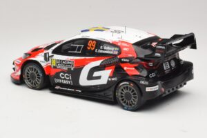 Toyota GR Yaris Rally1 #99 O. Solberg / E. Edmondson Rally Monte Carlo Winner 2026 IXO 1:18 18RMC269A Metalli — kuva 5 / 6
