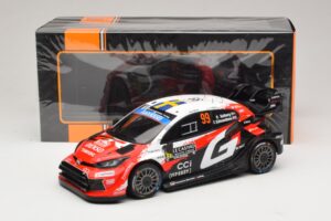 Toyota GR Yaris Rally1 #99 O. Solberg / E. Edmondson Rally Monte Carlo Winner 2026 IXO 1:18 18RMC269A Metalli — kuva 6 / 6