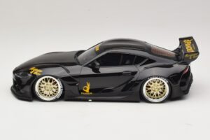 Toyota Supra GR A90 Pandem V1.0 Musta TopSpeed 1:18 TS0307 Hartsi — kuva 3 / 6
