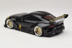 Toyota Supra GR A90 Pandem V1.0 Musta TopSpeed 1:18 TS0307 Hartsi — kuva 5 / 6