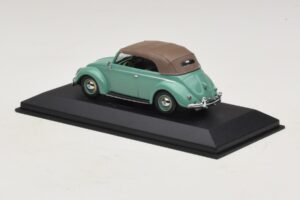 Volkswagen 1200 Avoauto Kangaskatto Vihreä Minichamps 1:43 430052042 Metalli — kuva 3 / 5