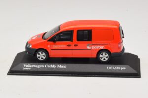 Volkswagen Caddy Maxi Mk3 Norway Post Minichamps 1:43 Volkswagen Caddy Maxi Mk3 Norway Post Minichamps 1:43 403057005 Metalli