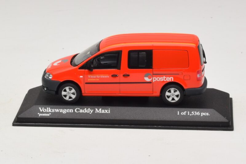 Volkswagen Caddy Maxi Mk3 Norway Post Minichamps 1:43 403057005 Metalli