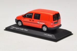 Volkswagen Caddy Maxi Mk3 Norway Post Minichamps 1:43 403057005 Metalli — kuva 3 / 5