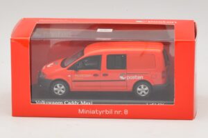 Volkswagen Caddy Maxi Mk3 Norway Post Minichamps 1:43 403057005 Metalli — kuva 5 / 5