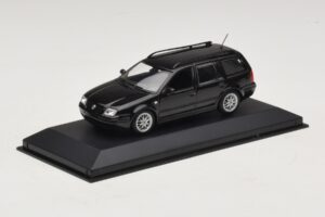 Volkswagen Golf Mk4 Variant Sport Highline BBS Edition Musta Minichamps 1:43 GOLF008 Metalli — kuva 2 / 5