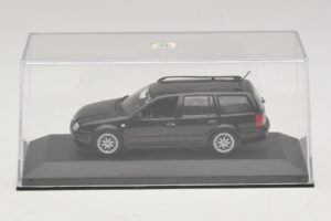 Volkswagen Golf Mk4 Variant Sport Highline BBS Edition Musta Minichamps 1:43 GOLF008 Metalli — kuva 4 / 5