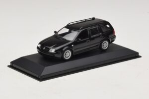 Volkswagen Golf Mk4 Variant Sport Highline BBS Edition Musta Korvaava Pakkaus Minichamps 1:43 GOLF008-R1 Metalli — kuva 2 / 5