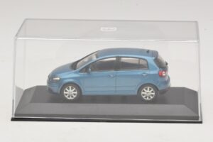 Volkswagen Golf Plus Mk5 Sininen Metallic Korvaava Pakkaus Minichamps 1:43 GOLF02-R1 Metalli — kuva 4 / 5