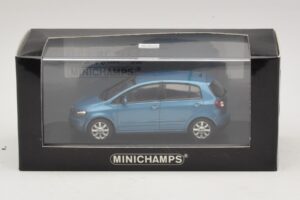 Volkswagen Golf Plus Mk5 Sininen Metallic Korvaava Pakkaus Minichamps 1:43 GOLF02-R1 Metalli — kuva 5 / 5