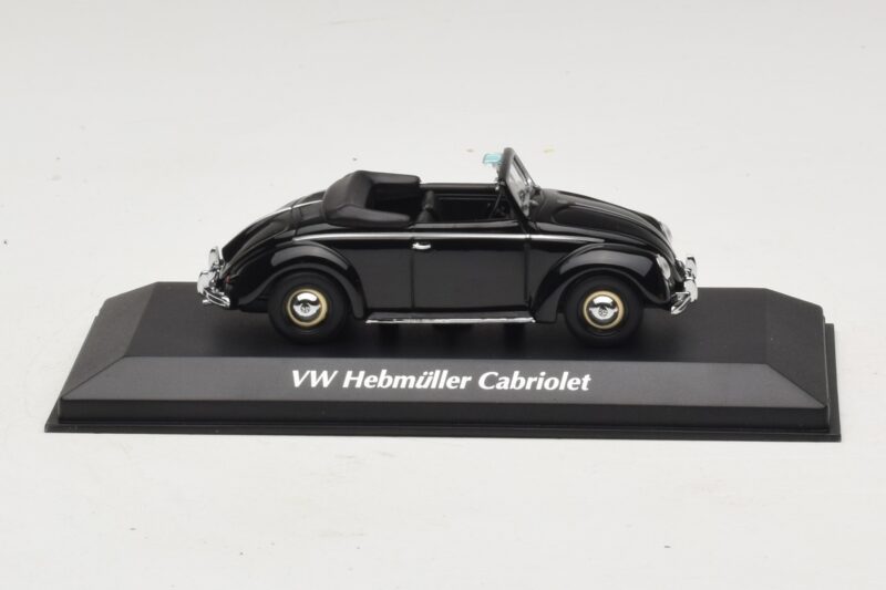 Volkswagen Hebmuller Avoauto Musta Maxichamps 1:43 940052130 Metalli