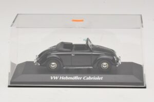 Volkswagen Hebmuller Avoauto Musta Maxichamps 1:43 940052130 Metalli — kuva 4 / 5