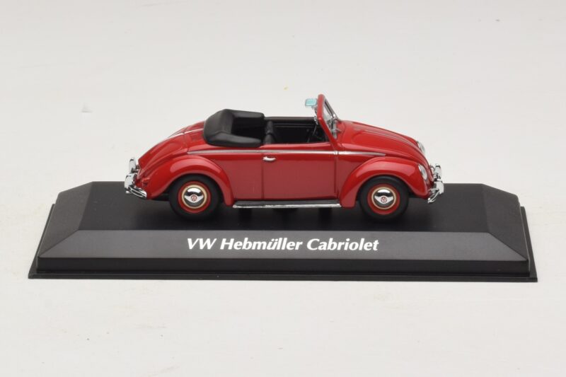 Volkswagen Hebmuller Avoauto Punainen Maxichamps 1:43 940052131 Metalli