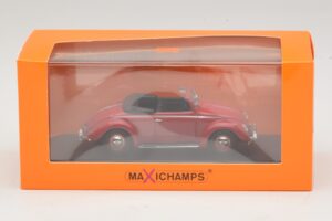Volkswagen Hebmuller Avoauto Punainen Maxichamps 1:43 940052131 Metalli — kuva 5 / 5