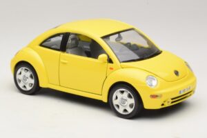 Volkswagen New Beetle A4 Keltainen Bburago 1:18 3302 Metalli — kuva 6 / 8