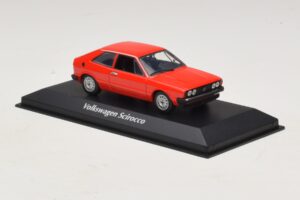 Volkswagen Scirocco Mk1 Punainen Maxichamps 1:43 940050422 Metalli — kuva 3 / 5