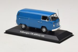 Volkswagen T2b Pakettiauto Sininen Maxichamps 1:43 940053061 Metalli — kuva 3 / 5
