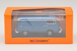 Volkswagen T2b Pakettiauto Sininen Maxichamps 1:43 940053061 Metalli — kuva 5 / 5