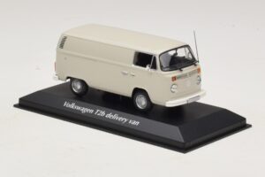 Volkswagen T2b Pakettiauto Harmaa Maxichamps 1:43 940053060 Metalli — kuva 3 / 5
