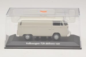 Volkswagen T2b Pakettiauto Harmaa Maxichamps 1:43 940053060 Metalli — kuva 4 / 5